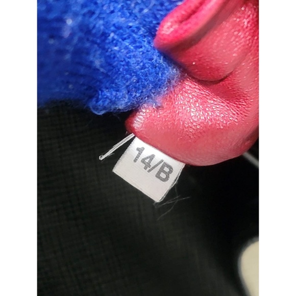 Authentic PRADA Saffiano Tri-Color Turn Lock Bianco Rosso Bag Black - Picture 10 of 14